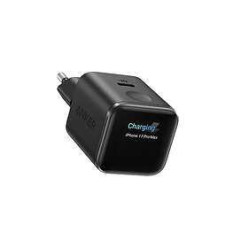 Anker Nano Charger A121DG11 Smart Display med Smart iPhone-gjenkjenning Care Mod