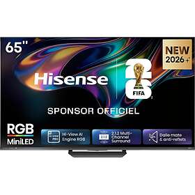 Hisense UR8S 65" 4K Mini-LED AI Smart TV (2024) - 65UR8S