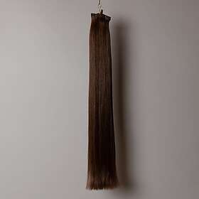 TRNZ Hårförlängningar Curly Ash Brown 40cm 50g