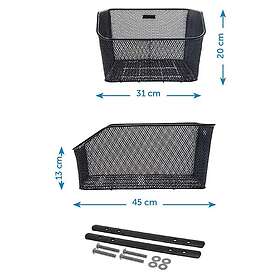 BRN Maxi Steel Mesh Bicycle Basket Rear