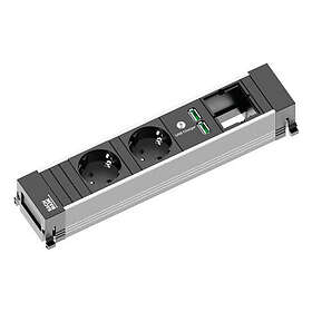 Bachmann Power Frame 2-vägs med USB A&C Laddare Strömbrytare 0.2m 916.504