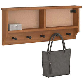 vidaXL SANDNES Wall Coat Rack 87x12x35 cm