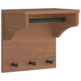 vidaXL SANDNES Wall Coat Rack 43x30x42 cm