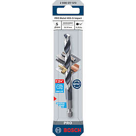 Bosch Metalbor HSS-G Impact 5,0mm 5pcs