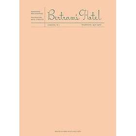 Fictional Hotel Notepads: Bertram's Hotel