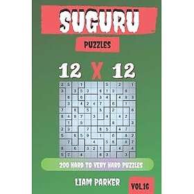 Suguru Puzzles 200 Hard to Very Hard Puzzles 12x12 vol.16