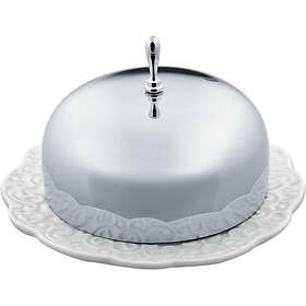Alessi MW16 Butter Dish White
