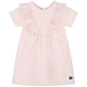 Carrément Beau Short Sleeve Cotton Dress Orange (Jr)