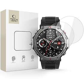 Tech-Protect Glass Fit+ Karkaistu lasinen näytönsuoja för Amazfit T-Rex 3 Pro (2