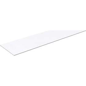 Korsbakken Benkeplate HPL Hvit Matt 161x46,5cm 961635911