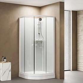 1904 Otra Buet Dusjkabinett Frostet Glass 90x90cm 6314096