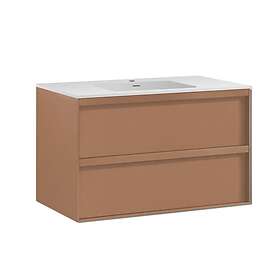 Sanipro Studio Vaskeskap 100cm Brun (20221BR)