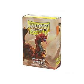 Dragon Shield Japanese Matte Sleeves Amber (60 Sleeves)