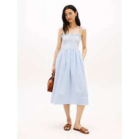 Tommy Hilfiger Ww0ww50545 Ärmlös Midi Klänning