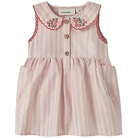 Lil' Atelier Løs Kropskjole Jacquard Mønster Pink (Jr)