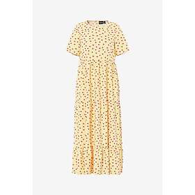 Pieces Pcevie Ss Ankle Woven Maxi Dress
