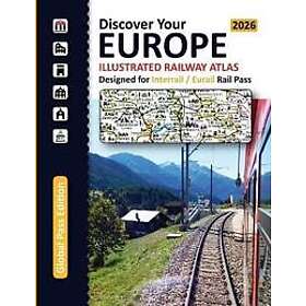 Icon and Info Illustrated Railway Atlas Discover Your Europe 2026