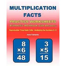 Multiplication Facts Practice Worksheets Arithmetic Workbook with Answers