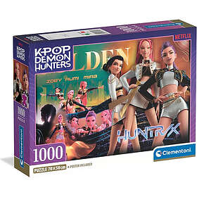 Clementoni K-Pop Demon Hunters Golden Huntrix 1000 Pieces