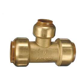 Isiflo Tectite Classic Brass Tee Compression Coupling 15x12x15mm