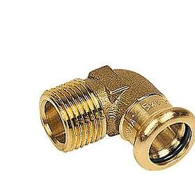 Altech Cu Kompressionskoppling 90° 18mmx1/2"