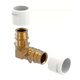 Uponor Q&E Brass Elbow 90° 22mm