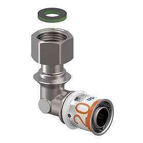 Uponor S-Press Plus Koppling Böj 20-G1/2"