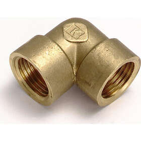Isiflo Albu Kobling Brass Elbow G3/4"