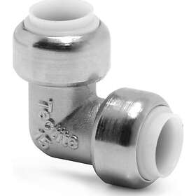 Isiflo Tectite Classic Sølv Albue 90° 15mm