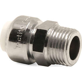 Broen Tectite Nippel Silver 10mmx3/8"