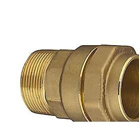 Isiflo Koppling Mässing Rakt Adapter 25x25mm