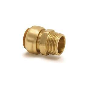 Tectite Brass Overgangskobling 15mmx1/2"