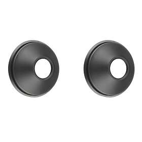 Altech Svart Flat Avløpslokk 76-80mm