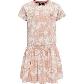 Hummel Hmljuna Blommig Tie-Dye S/S Klänning