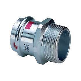 Viega Prestabo Galvanoidun Teräs Siirtymä 1"x28mm