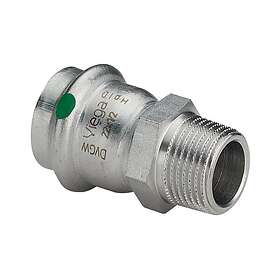 Viega SC-Contur Ruostumaton Teräs Liitin 1/2"x15mm