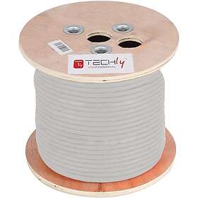 Techly Cat6A S/FTP Installationskabel ITP-C6A-FLS305