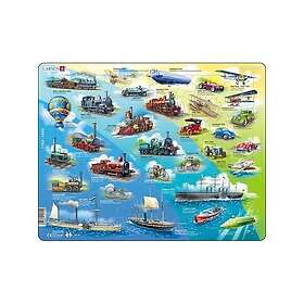 Larsen Historialliset Ajoneuvot 1783-1939 54 Pieces