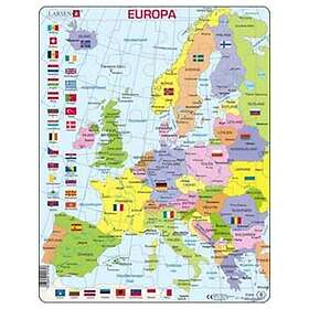 Larsen Puzzles Europa Puslespil 48 Brikker