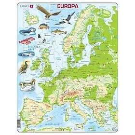 Larsen Europa Fysisk Stående 87 Brikker