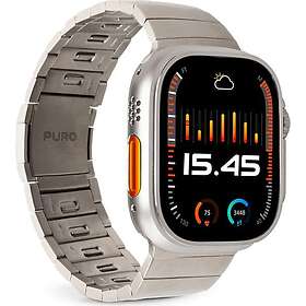 Puro Titan Rustfrit Stål Urband 42-49mm til Apple Watch