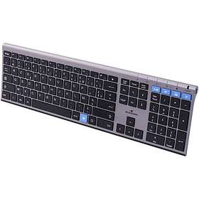 Bluestork KB GRAPHEME Trådløs Saxnøgle Metal Stille Tastatur (AZERTY)