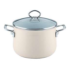 Riess Nouvelle Avorio Stål Gryta 20cm 4L