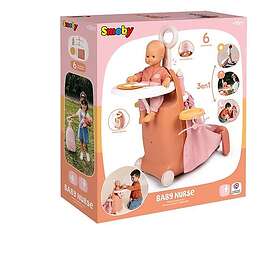 Smoby Baby Nurse Vognservice Barn 3 i 1 7600220392