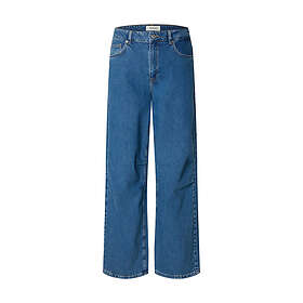 Selected Agathe Mw Baggy Plisserede Jeans (Dame)