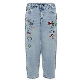 Culture Cutiala Aniceta Embroidery Rak Jeans (Dam)