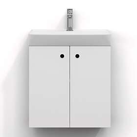 Svedbergs Intro Slim Vanity Cabinet 55x35cm Vit (273555)