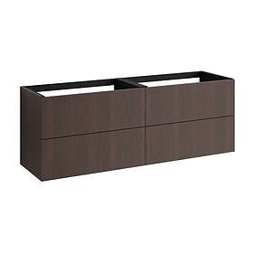 VikingBad Mie Rille Bathroom Sink 180cm Dark Oak (118873)