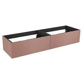 VikingBad MIE Demi Trend Vanity Cabinet 160cm Plomme (116643)