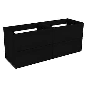 VikingBad MIE Vanity Cabinet 140cm Black (115671)